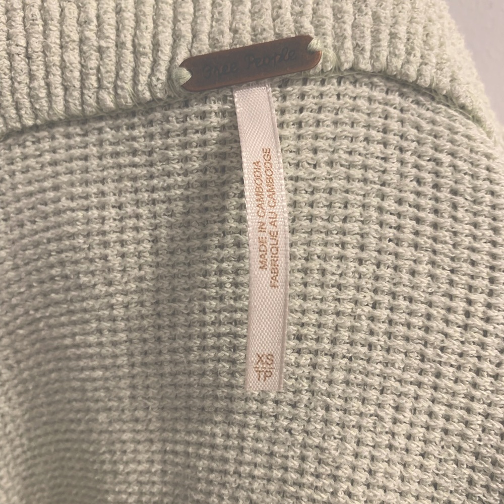 Free people slouchy ottoman sweater - Picture 4 of 5